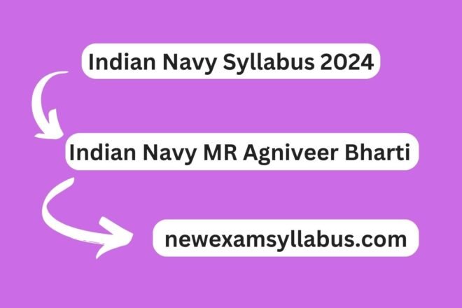 Indian Navy MR Agniveer Bharti Syllabus